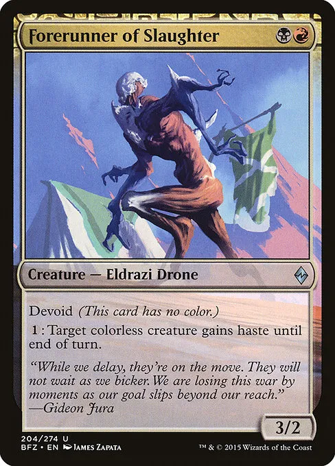 Forerunner of Slaughter · Battle for Zendikar 204/299