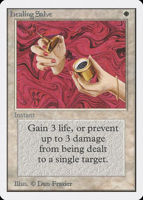 Healing Salve · Unlimited Edition 23/302
