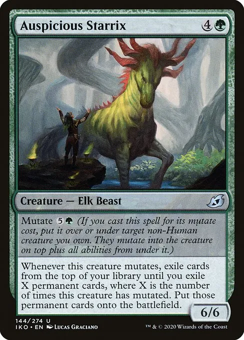 Auspicious Starrix · Ikoria: Lair of Behemoths 144/390