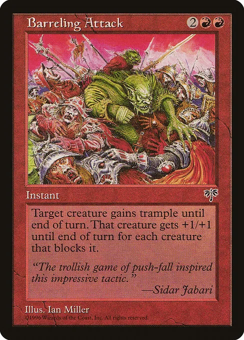 Barreling Attack · Mirage 157/353