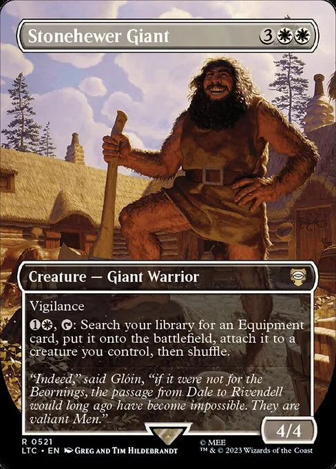 Stonehewer Giant · Tales of Middle-earth Commander 521/591