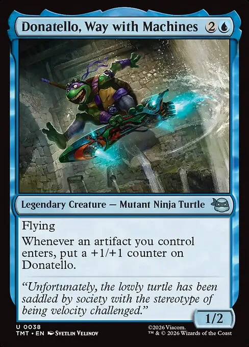 Donatello, Way with Machines · Teenage Mutant Ninja Turtles 38/320