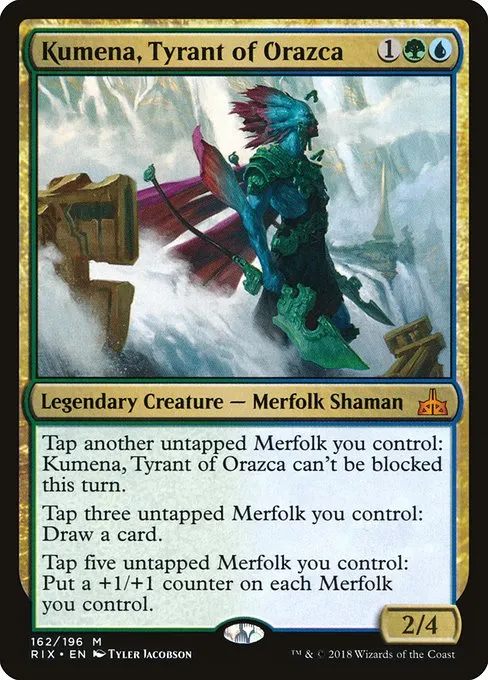 Kumena, Tyrant of Orazca · Rivals of Ixalan 162/205