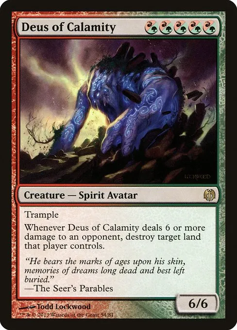 Deus of Calamity · Duel Decks: Heroes vs. Monsters 54/81