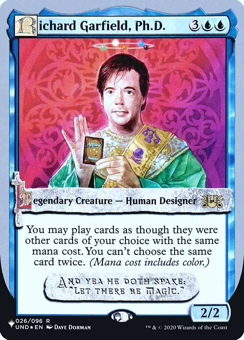 Richard Garfield, Ph.D. · The List (Unfinity Foil Edition) 17/62