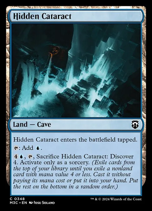 Hidden Cataract · Modern Horizons 3 Commander 348/398