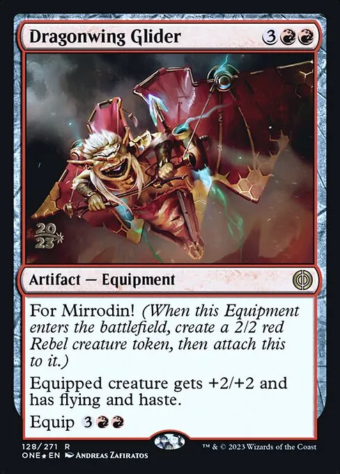 Dragonwing Glider · Phyrexia: All Will Be One Promos 128s/160