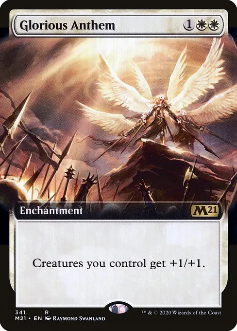 Glorious Anthem · Core Set 2021 341/397