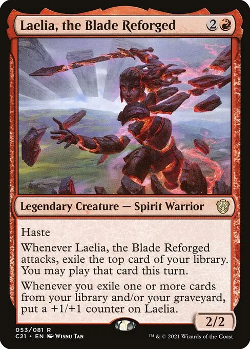 Laelia, the Blade Reforged · Commander 2021 53/409