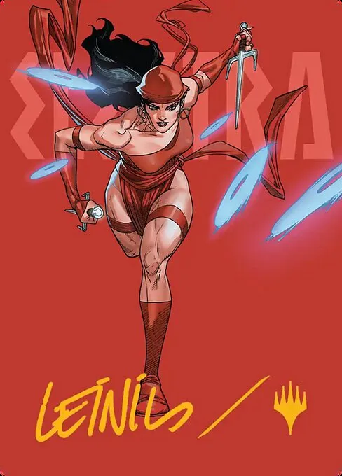 Elektra, Daughter of the Hand // Elektra, Daughter of the Hand · Marvel Super Heroes Art Series 25/66