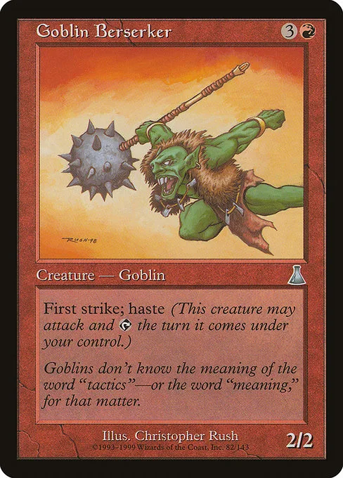 Goblin Berserker · Urza's Destiny 82/143