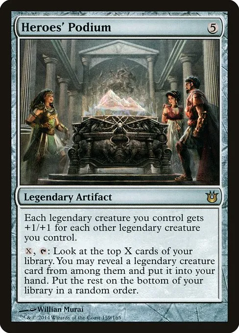 Heroes' Podium · Born of the Gods 159/165