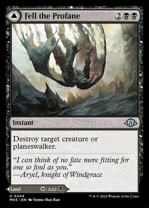 Fell the Profane // Fell Mire · Modern Horizons 3 244/528