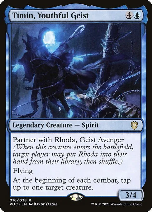 Timin, Youthful Geist · Crimson Vow Commander 16/188