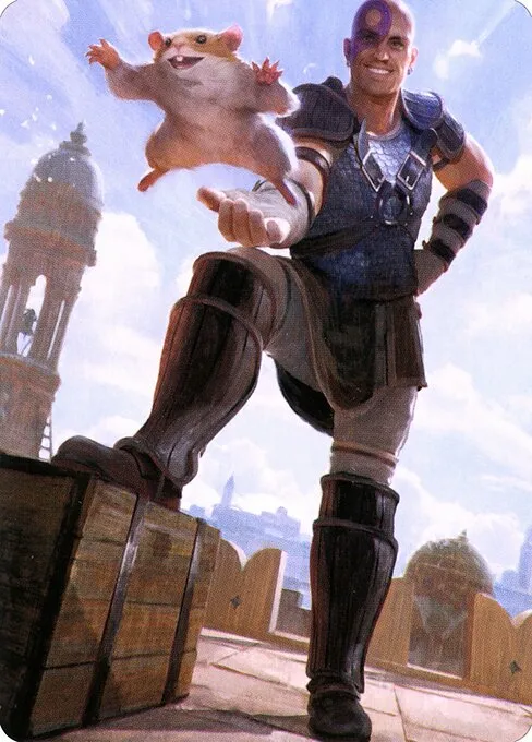 Minsc & Boo, Timeless Heroes // Minsc & Boo, Timeless Heroes · Battle for Baldur's Gate Art Series 72/81