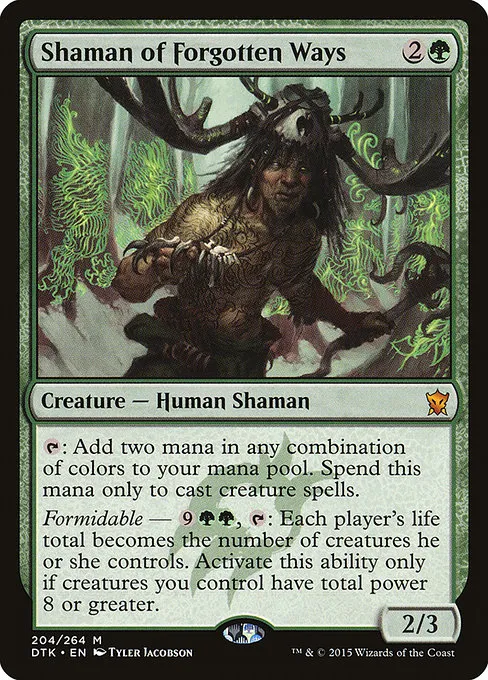 Shaman of Forgotten Ways · Dragons of Tarkir 204/264