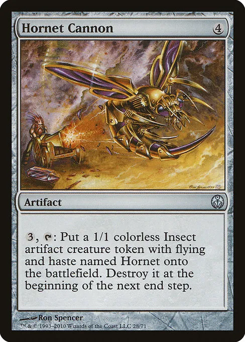 Hornet Cannon · Duel Decks: Phyrexia vs. the Coalition 28/71