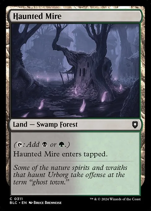 Haunted Mire · Bloomburrow Commander 311/356