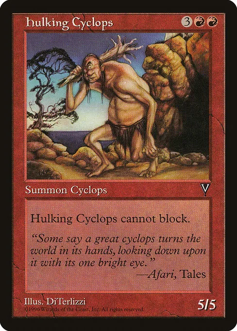 Hulking Cyclops · Visions 84/167