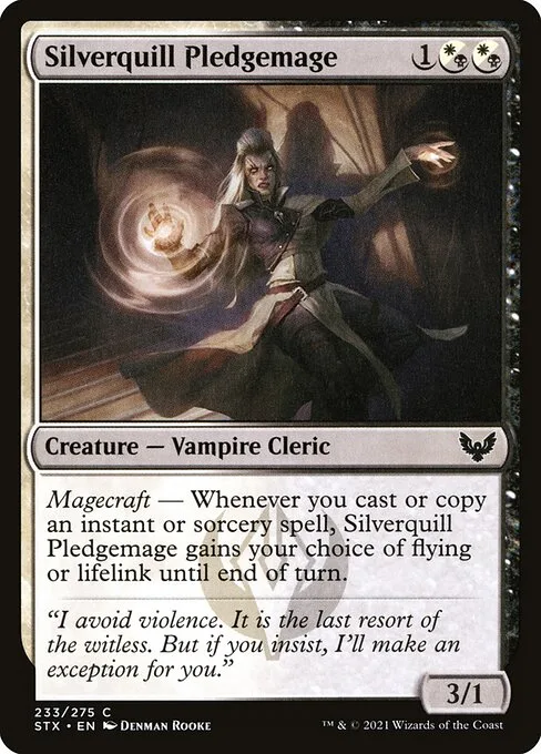 Silverquill Pledgemage · Strixhaven: School of Mages 233/393