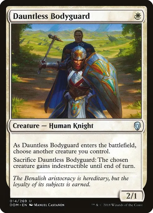 Dauntless Bodyguard · Dominaria 14/280