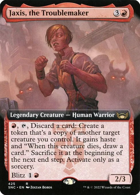 Jaxis, the Troublemaker · Streets of New Capenna 425/513