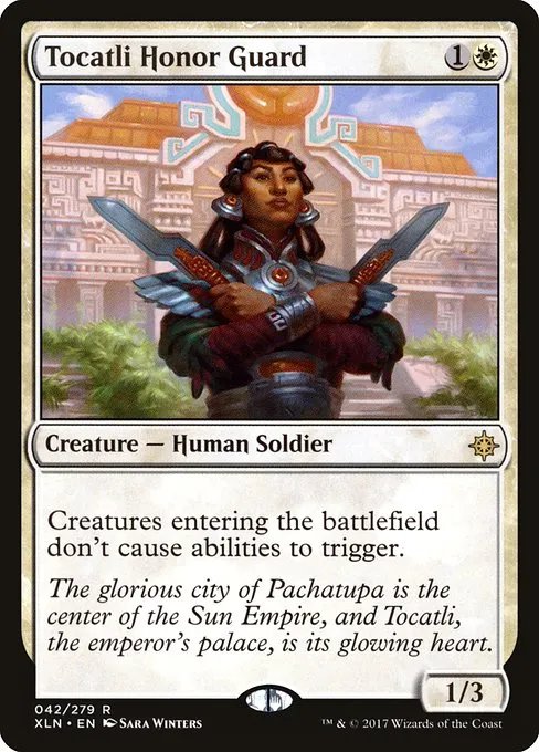 Tocatli Honor Guard · Ixalan 42/289
