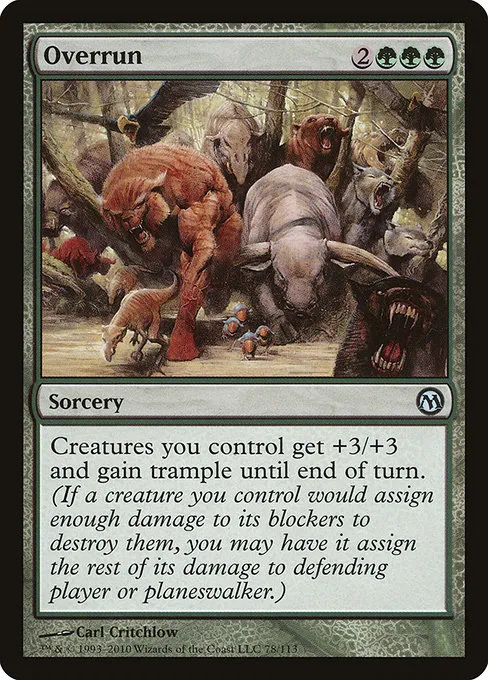 Overrun · Duels of the Planeswalkers 78/113