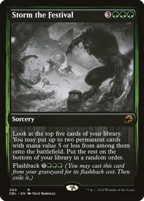 Storm the Festival · Innistrad: Double Feature 200/535