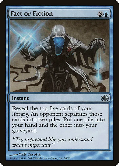 Fact or Fiction · Duel Decks: Jace vs. Chandra 26/64