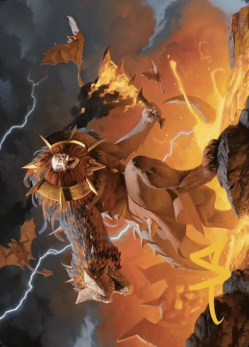 Ojer Axonil, Deepest Might // Ojer Axonil, Deepest Might · The Lost Caverns of Ixalan Art Series 20/81