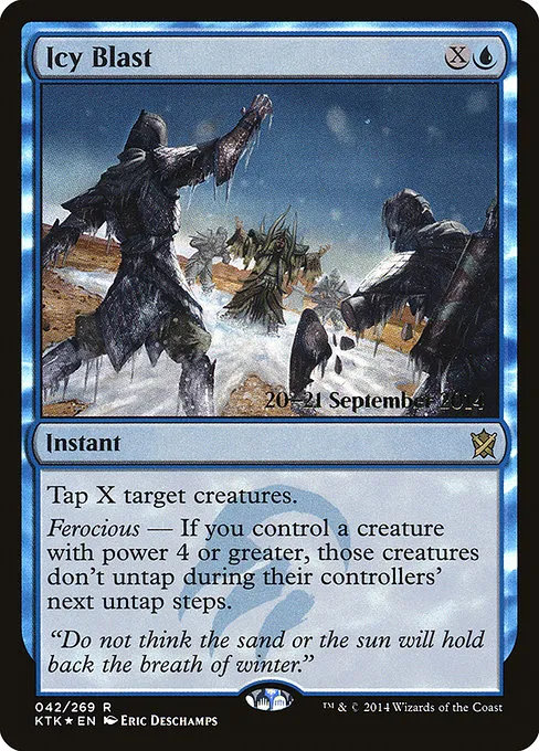 Icy Blast · Khans of Tarkir Promos 42s/56