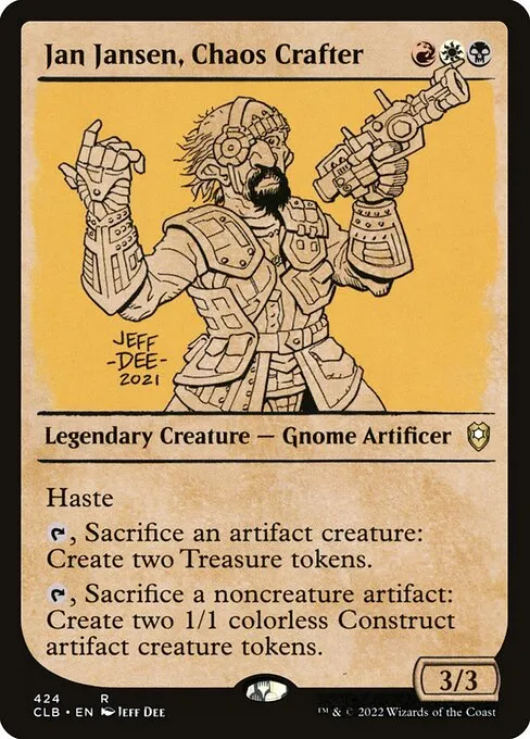 Jan Jansen, Chaos Crafter · Commander Legends: Battle for Baldur's Gate 424/936