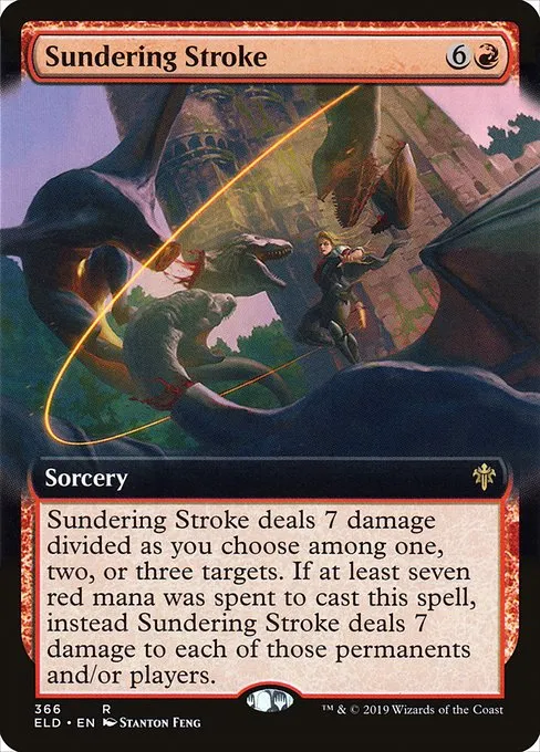 Sundering Stroke · Throne of Eldraine 366/398