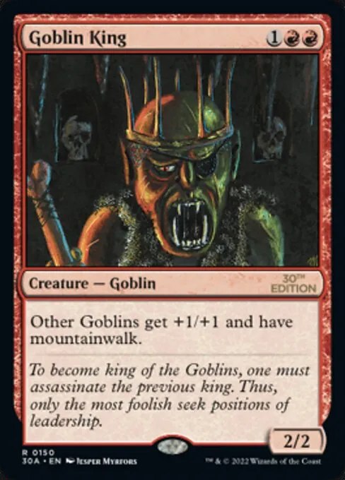 Goblin King · 30th Anniversary Edition 150/594