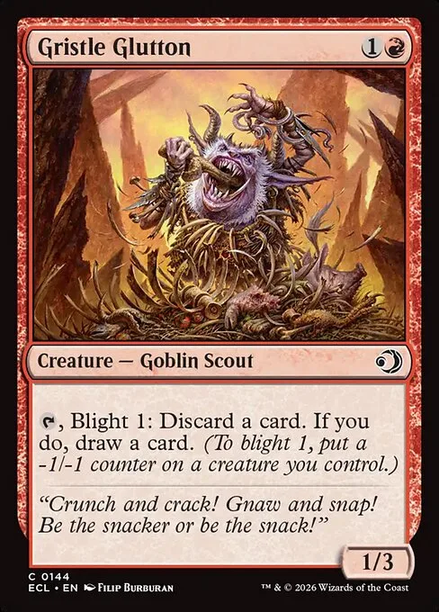 Gristle Glutton · Lorwyn Eclipsed 144/408