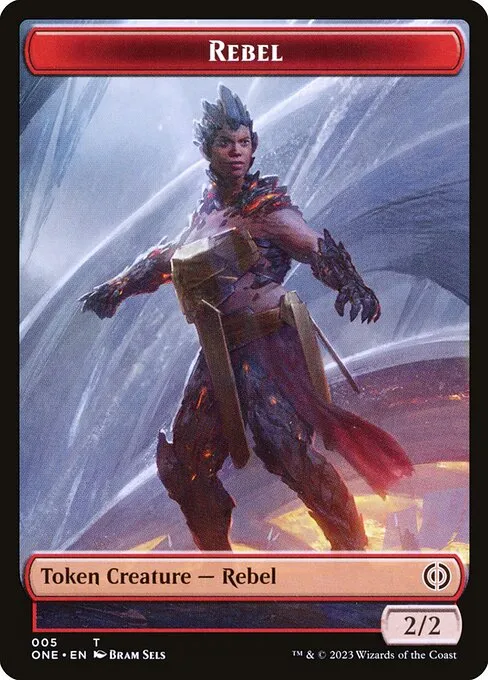 Rebel · Phyrexia: All Will Be One Tokens 5/14