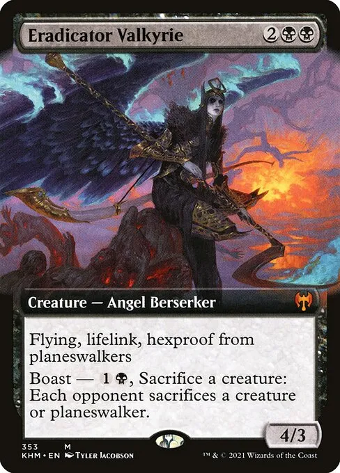 Eradicator Valkyrie · Kaldheim 353/425