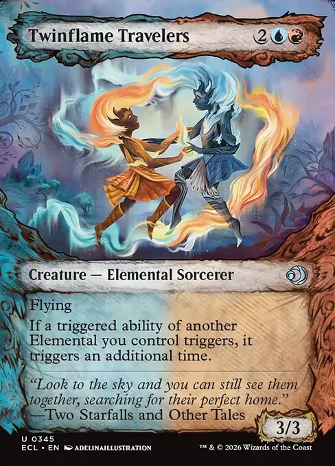 Twinflame Travelers · Lorwyn Eclipsed 345/408