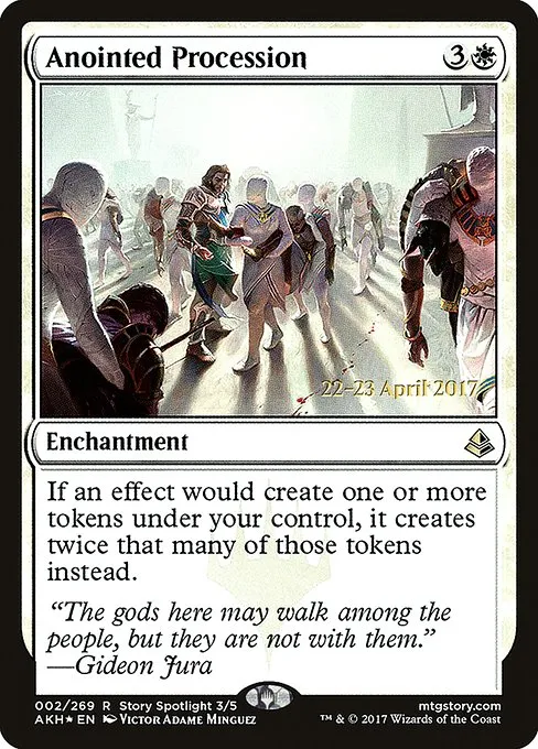 Anointed Procession · Amonkhet Promos 2s/77