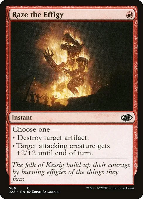 Raze the Effigy · Jumpstart 2022 586/835