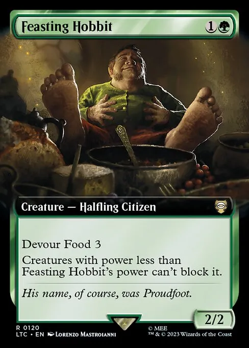 Feasting Hobbit · Tales of Middle-earth Commander 120/591