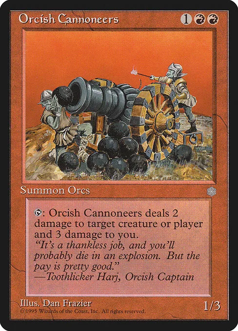 Orcish Cannoneers · Ice Age 205/383