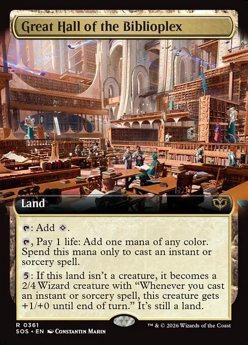 Great Hall of the Biblioplex · Secrets of Strixhaven 361/368
