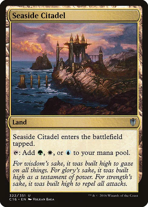 Seaside Citadel · Commander 2016 322/351