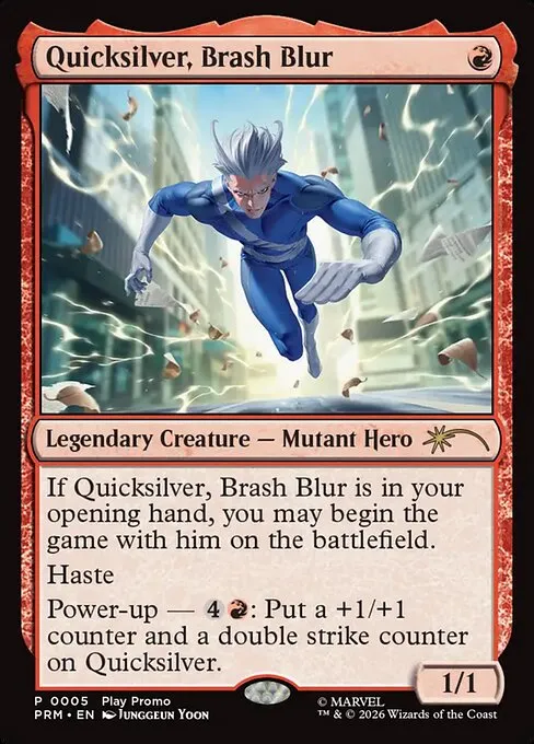 Quicksilver, Brash Blur · Pro Tour Promos 2026-1/17
