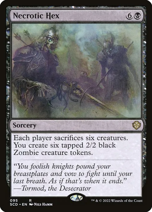 Necrotic Hex · Starter Commander Decks 95/352