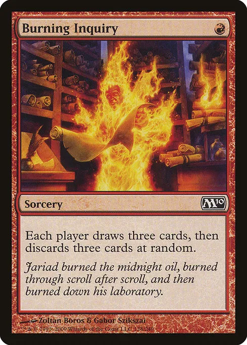 Burning Inquiry · Magic 2010 128/249
