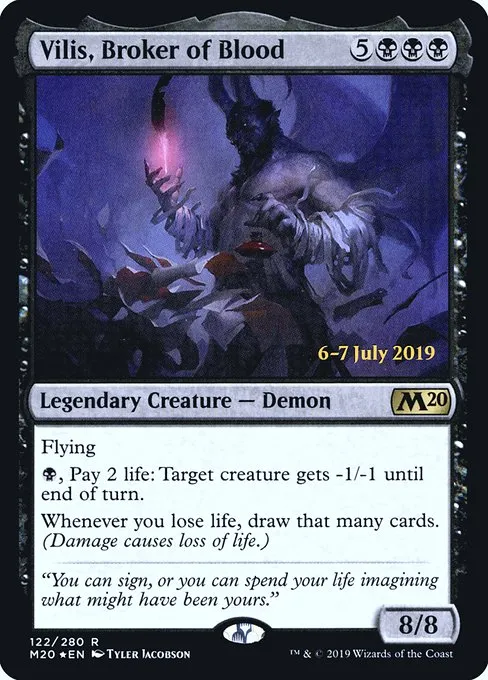 Vilis, Broker of Blood · Core Set 2020 Promos 122s/144