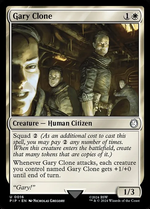 Gary Clone · Fallout 16/1068